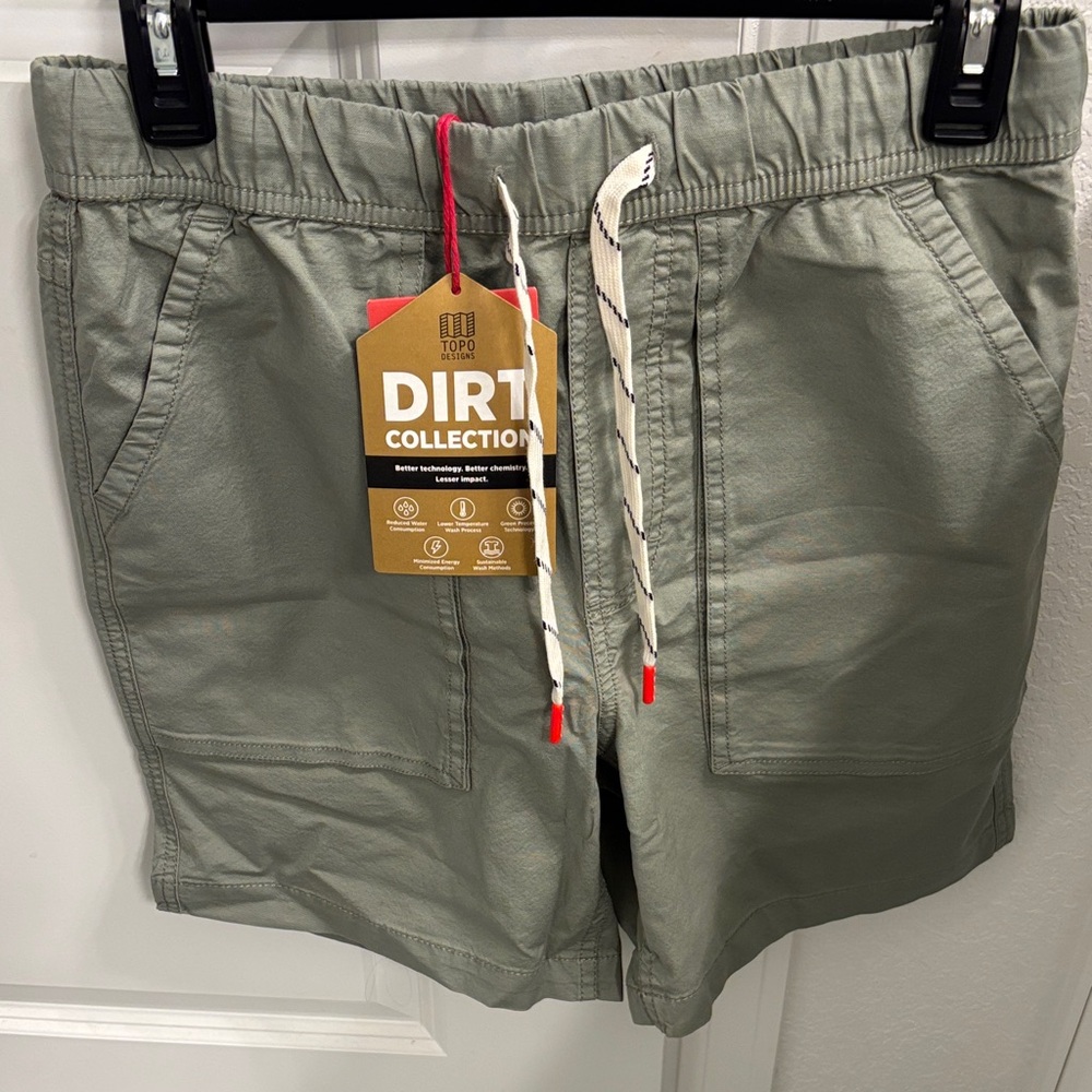 Topo Designs Dirt Desert Shorts - NWT